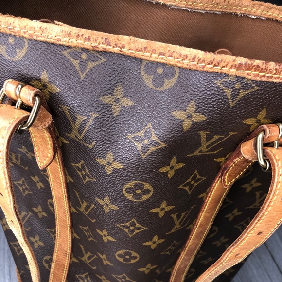 Authentic Louis Vuitton Large Bucket Bag - Vintage - Picture 1 of 5